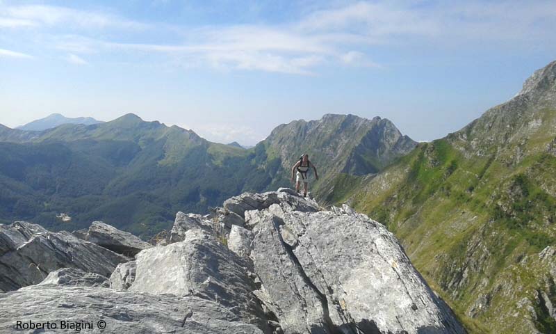 MONTE ROCCANDAGIA: SULLA VETTA